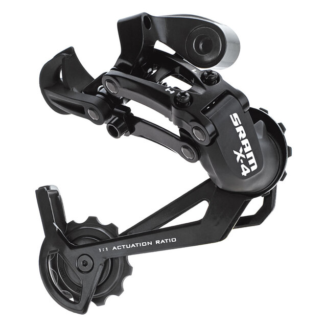 Sram X4 Bakgir 7/8-Delt, Long cage, 250 gram 