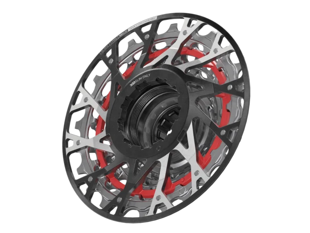 Sram XX DH T-Type XS-797 Kassett Sølv, 10-24T, 7-delt, Slim XD Body 