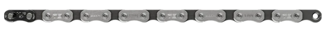 SRAM Eagle 70 T-Type Flattop Kedja Grå/svart, 12 delar, Powerlock, 270g 