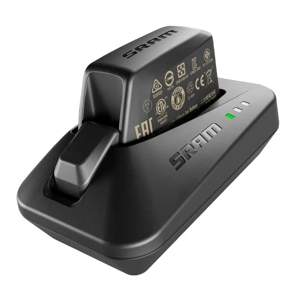 Sram eTap/AXS Batterilader Sort, USB-C, u/batteri 