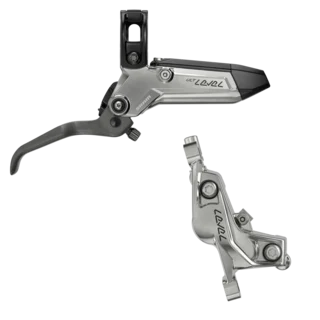 SRAM Level Ult. Stealth Skivbroms sats Svart / Clear, Fram eller Bak, 4 kolv