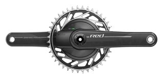 Sram Red XPLR AXS E1 DUB Wide Wattmåler Karbon, DUB Wide, 40-42T