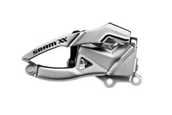 SRAM XX Top Pull Framgir Sølv, 2x10-delt, Direct Mount 