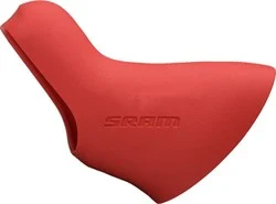 Sram RED DoubleTap Girhendel Hette Rød, Gummi, Par 
