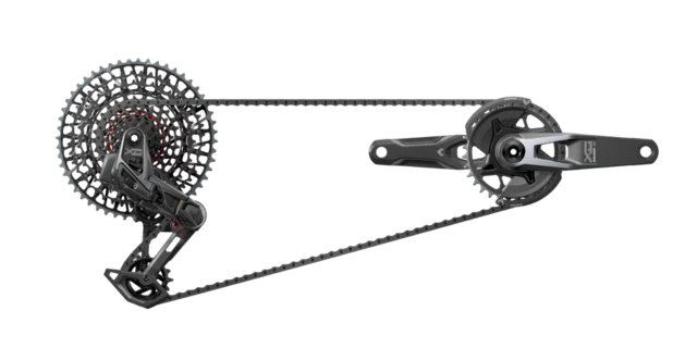 Sram X0 Eagle Axs DUB W Komplett Gruppe 175mm, 32T, 10-52T 