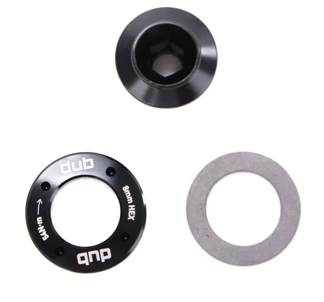 SRAM DUB Krankbolt Sort, M18/M30 