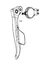 Sram Red eTap Bremsehendel Reservedel Sort, Hydraulisk, Venstre