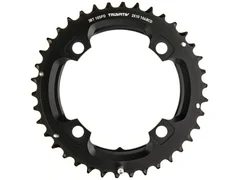 Sram MTB 104 BCD 36T GXP L-Pin Drev Sort, 104 BCD, 2 x 10-Delt