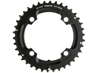 Sram MTB 104 BCD 36T GXP L-Pin Drev Sort, 104 BCD, 2 x 10-Delt