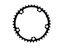 Sram Red/Force/Rival/Apex Black 39T Drev 130 BCD