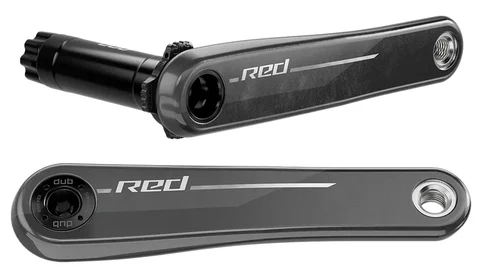 SRAM RED AXS E1 DUB Wide Krankarmer Karbon, DUB WIDE