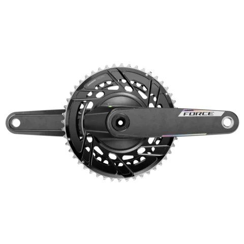 SRAM Force AXS E1 Wattm&#229;ler Kranksett DUB, 12-delt, Thread Mount