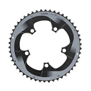 Sram Force22 X-Glide Drev Gr&#229;, 2x11 v&#228;xlar, 110 BCD, 50-52T