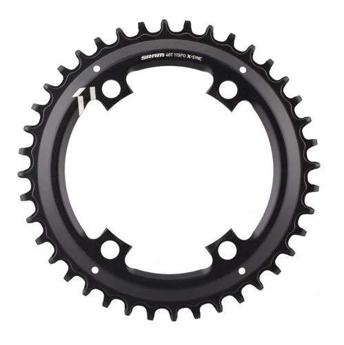 Sram 1X Asymetric Drev Svart, För 1X Racer/CX/Gravel 