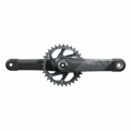 Sram XX1 Eagle DUB SL Boost Kranksett Lunar, 34T, Karbon, DUB, 423g