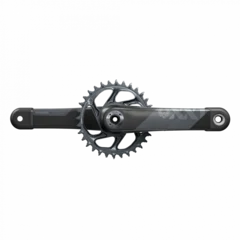 Sram XX1 Eagle DUB SL Boost Kranksett Lunar, 34T, Karbon, DUB, 423g