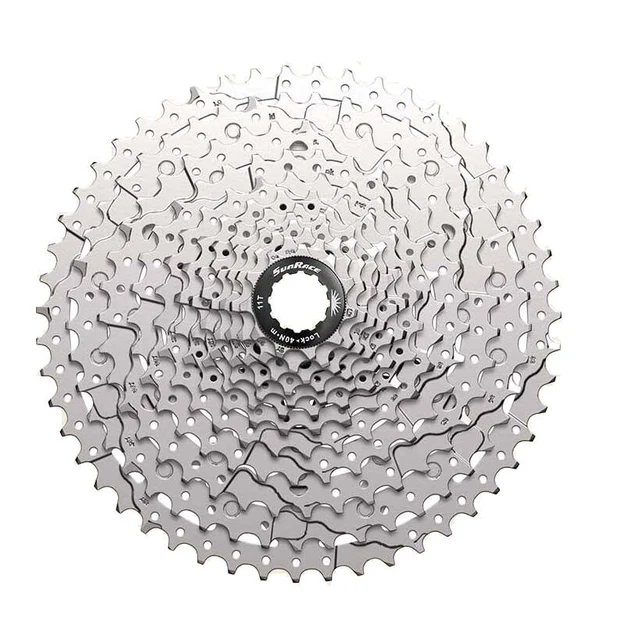 SunRace MZ600 12-Delt Kassett Sølv, 12-delt, 11-51, 709g 