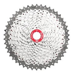 SunRace MTB CSMX8 11-46 11-Delt kassett S&#248;lv, 11-delt, 11-46, 465 gram