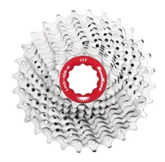SunRace Road CSRX0 11-28 10-Delt kassett S&#248;lv, 10-delt, 11-28, 278 gram