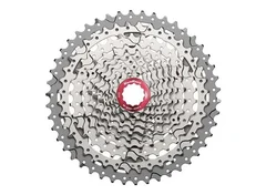 SunRace MTB CSMX3 11-46 10-Delt kassett S&#248;lv, 10-delt, 11-46T, 446 gram