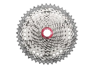 SunRace MTB CSMX3 11-46 10-Delt kassett S&#248;lv, 10-delt, 11-46T, 446 gram