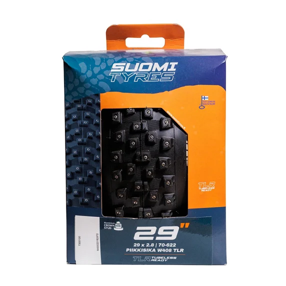 Suomi WXC Piikkisika TLR Dubbdäck 29" x 2.8", Tubeless Ready, 408 dubbar 