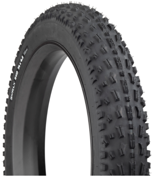 Surly Bud Tire 26 X 4,8" Dekk 1600g, TL-Ready, Kongen av fatbikedekk!