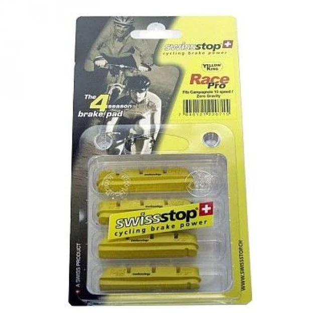 Swissstop Race Pro Yellow King  - 2 PAR Campagnolo 