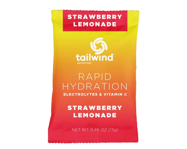 Tailwind Rapid Hydration Drikkepulver Strawberry Lemonade, 12 poser 