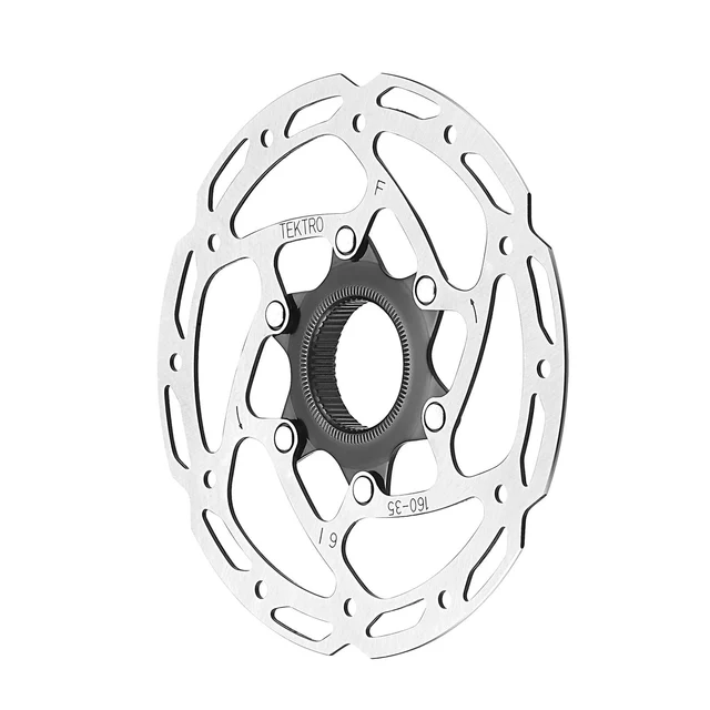 Tektro TR-35 CL Bremseskive 140mm 1.8mm, Centerlock, Stål spider 
