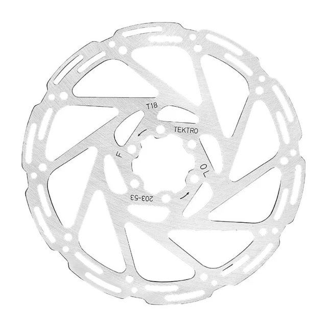 Tektro TR-53 IS Bremseskive 160mm 1.8mm, 6-bolt, Stål, 4-piston design 