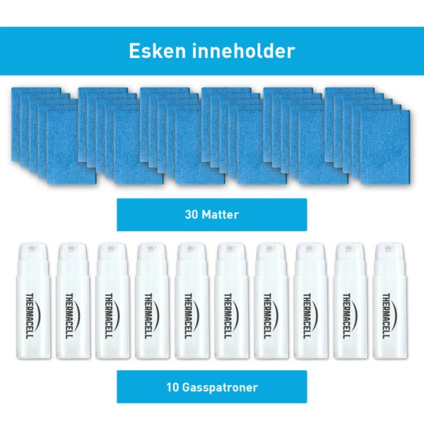 Thermacell 10-PK Refill Pakke - Bikeshop.no