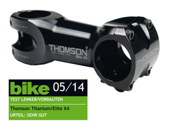 Thomson Elite X4 0° Stem Sort, Str. 110 mm