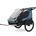 Thule Courier 2 Multi Cykelvogn Aegean Blue, 2 barn, 0-5 år