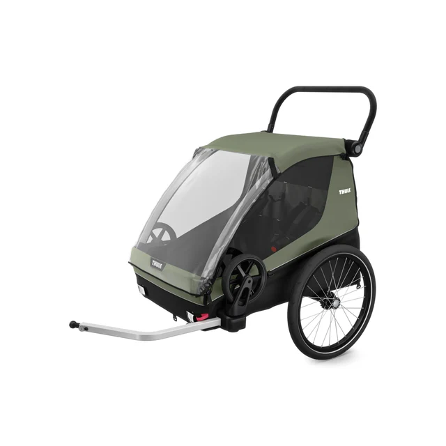 Thule Courier Sykkelvogn Vintage Green 