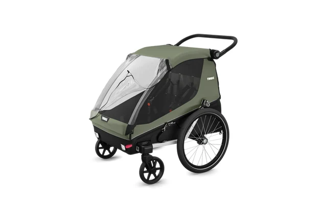 Thule Courier Sykkelvogn Vintage Green 