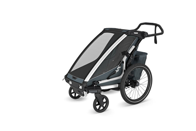 Thule Chariot Cross 1 Gen3 Sykkelvogn Dark Slate 