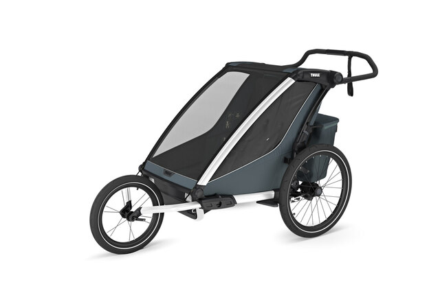 Thule Chariot Cross 2 Gen3 Sykkelvogn Dark Slate 