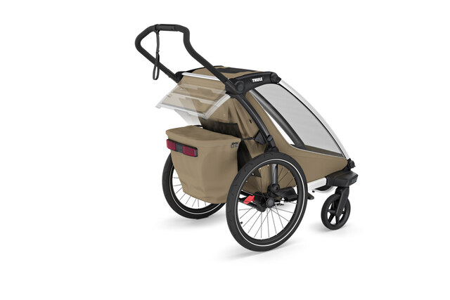 Thule Chariot Cross 1 Gen3 Sykkelvogn Faded Khaki 