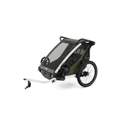 Thule Chariot Lite Double Sykkelvogn Vintage Green