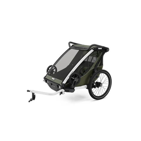 Thule Chariot Lite Double Sykkelvogn Vintage Green