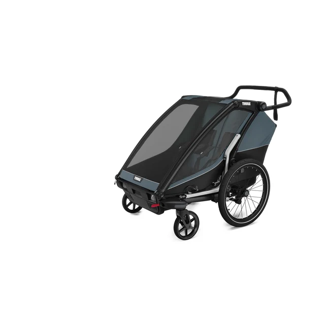 Thule Chariot Cab 2 Sykkel Barnevogn Grå, Romslig sykkelvogn 