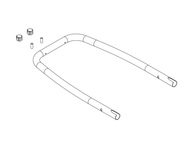 Thule Bike Frame 595 Reservedel til Velocompact 