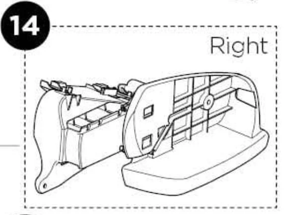 Thule Lamp Holder Set 13-Pin Right Reserve del til Velocompact 