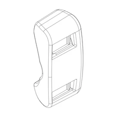 Thule End Cap VS Reservedel For Thule VeloSpace XT Bike Adapter