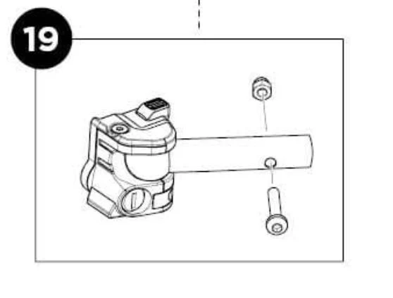 Thule Chariot Hengerdrag Reservedel Reservedel for Thule Chariot 
