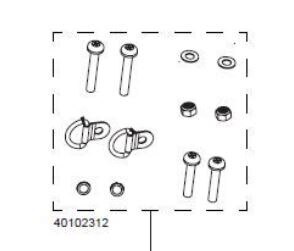 Thule Hardware Kit - Chariot Hengekøye Reservedel til Chariot Hengekøye (2013) 