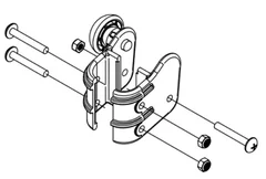 Thule Chariot Autolock Assembly Til Thule Cheeta, CX og Cougar