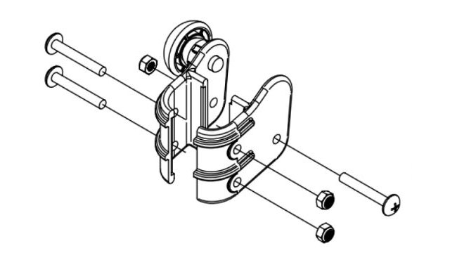 Thule Chariot Autolock Assembly Til Thule Cheeta, CX og Cougar 