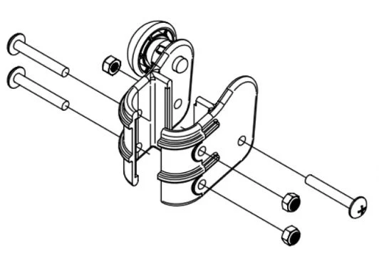 Thule Chariot Autolock Assembly Til Thule Cheeta, CX og Cougar 